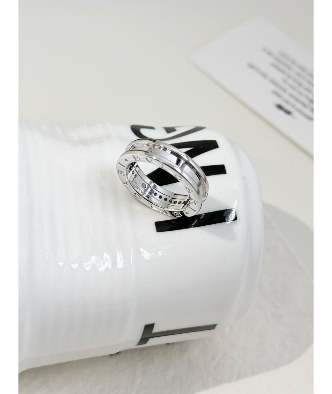 BVLGARI Серебряное кольцо из белого золота, фото 3