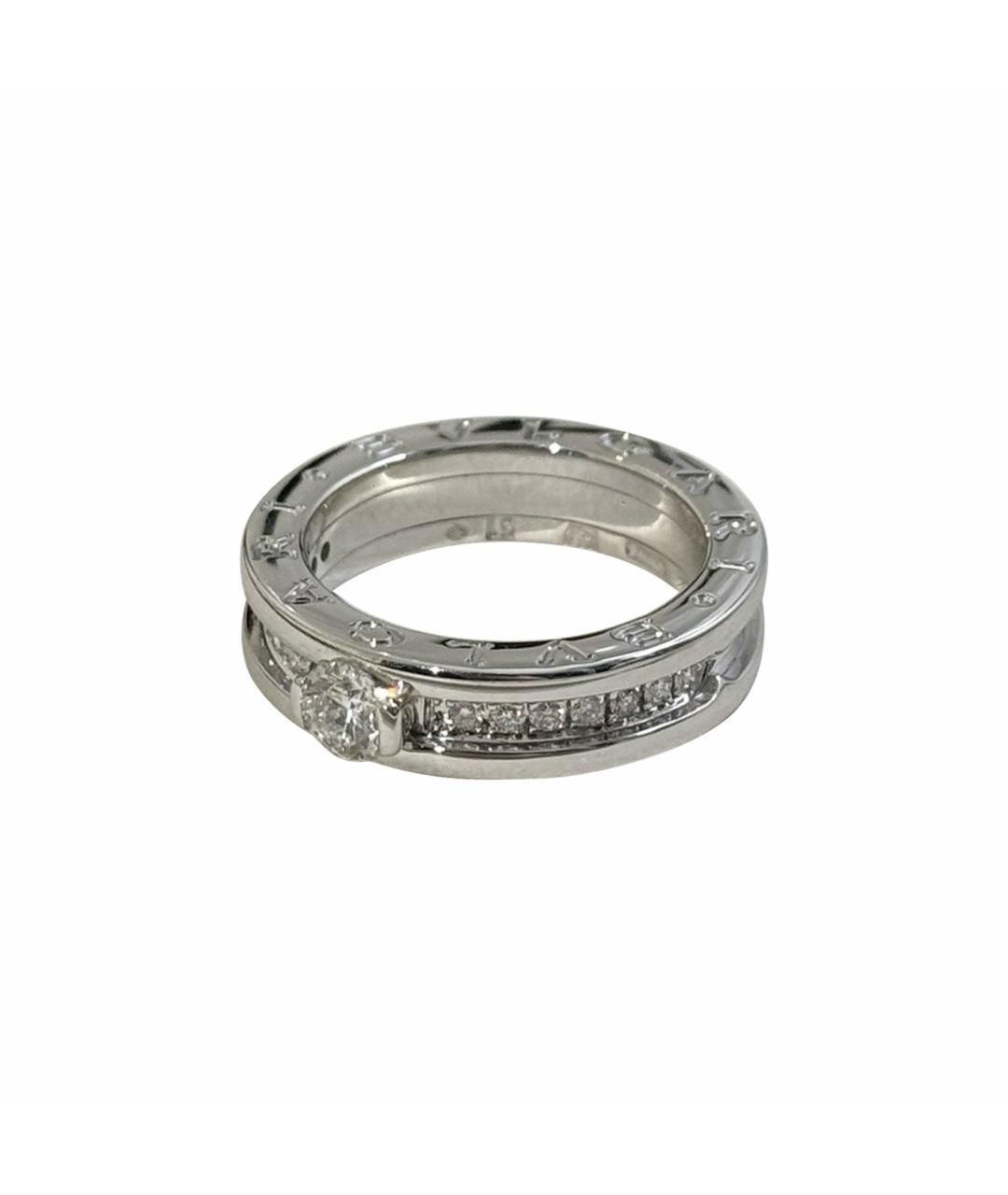 BVLGARI Серебряное кольцо из белого золота, фото 1