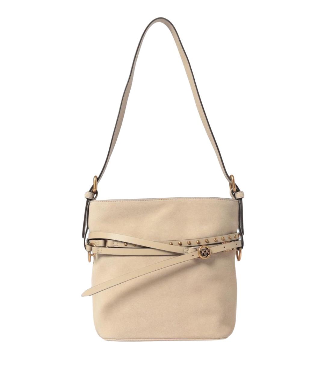 PINKO Бежевая сумка через плечо, фото 1