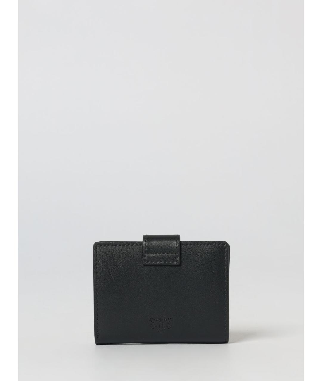 PINKO Черный кожаный кошелек, фото 3