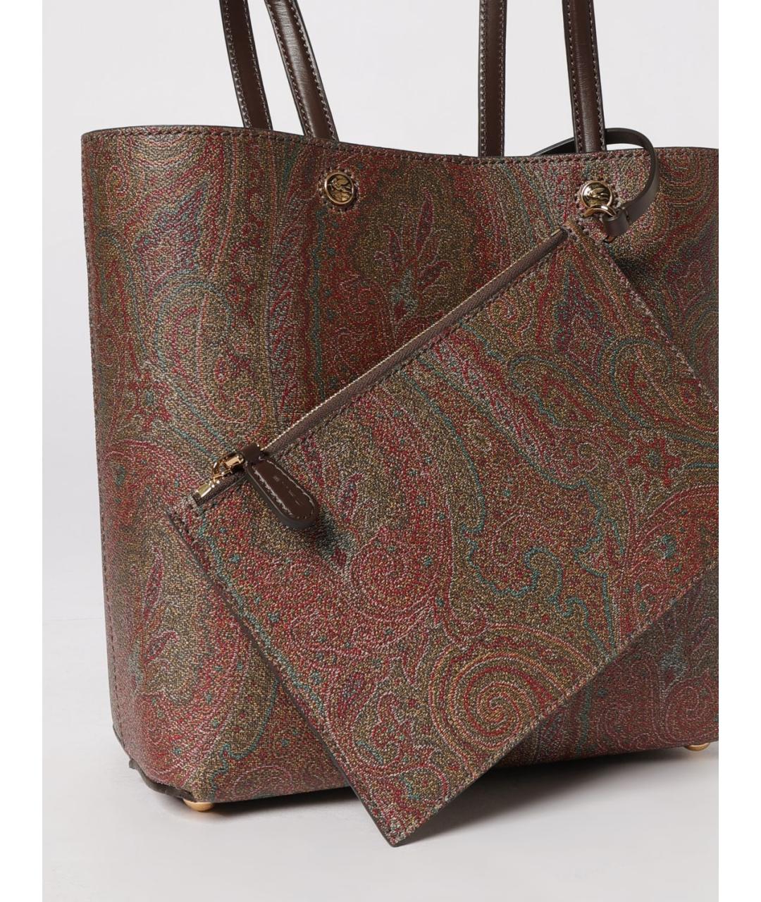 ETRO Коричневая сумка через плечо, фото 4