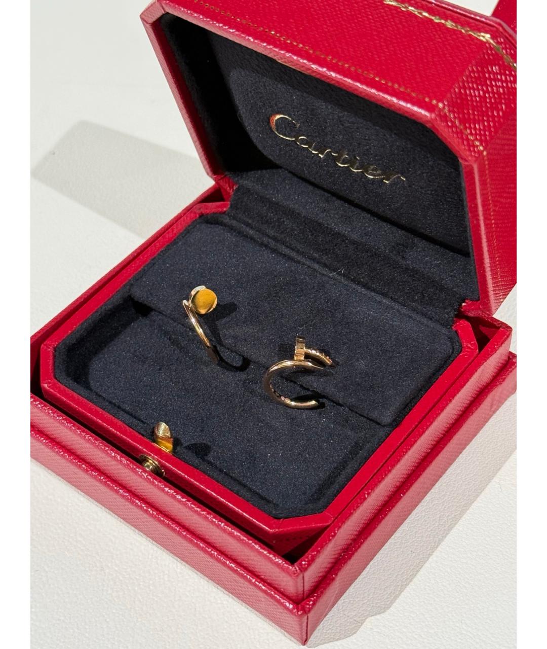 CARTIER Золотые серьги из желтого золота, фото 3