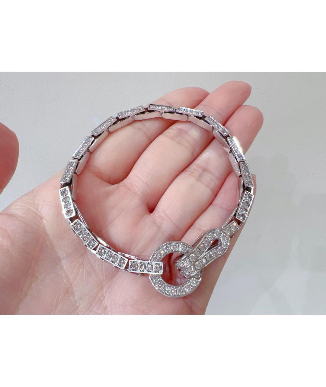 CARTIER Серебрянный браслет из белого золота, фото 7
