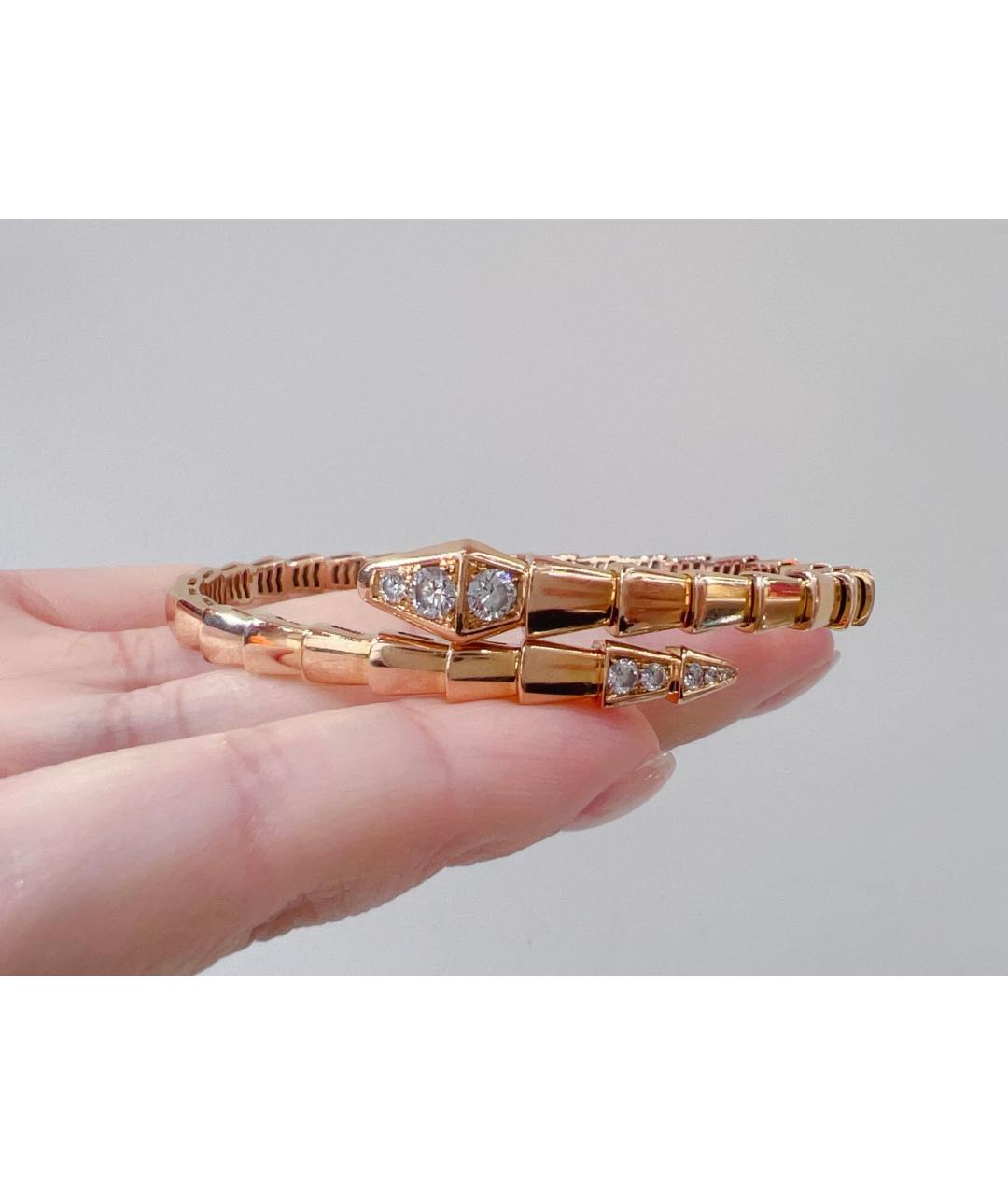 BVLGARI Золотой браслет из розового золота, фото 3