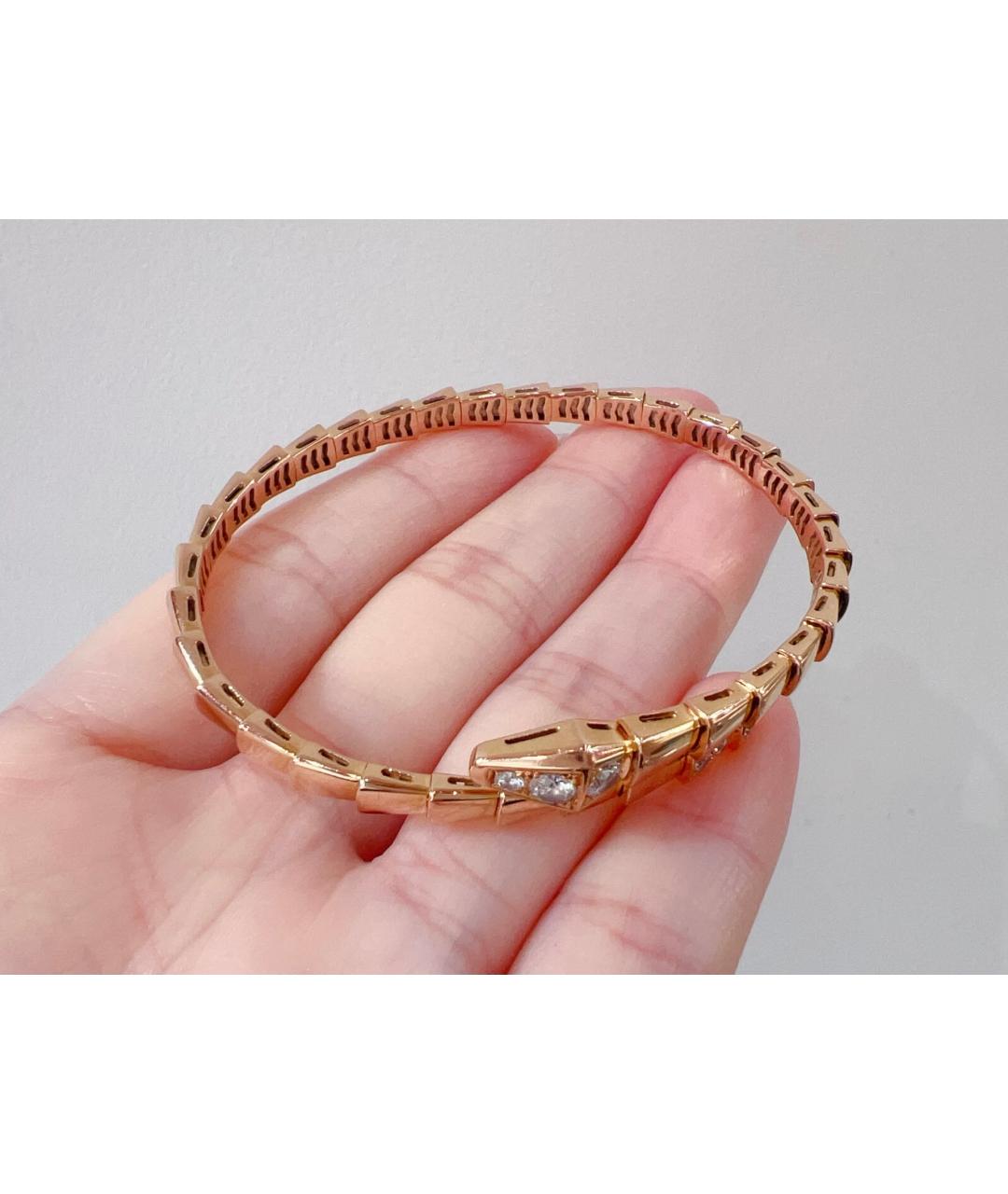 BVLGARI Золотой браслет из розового золота, фото 7