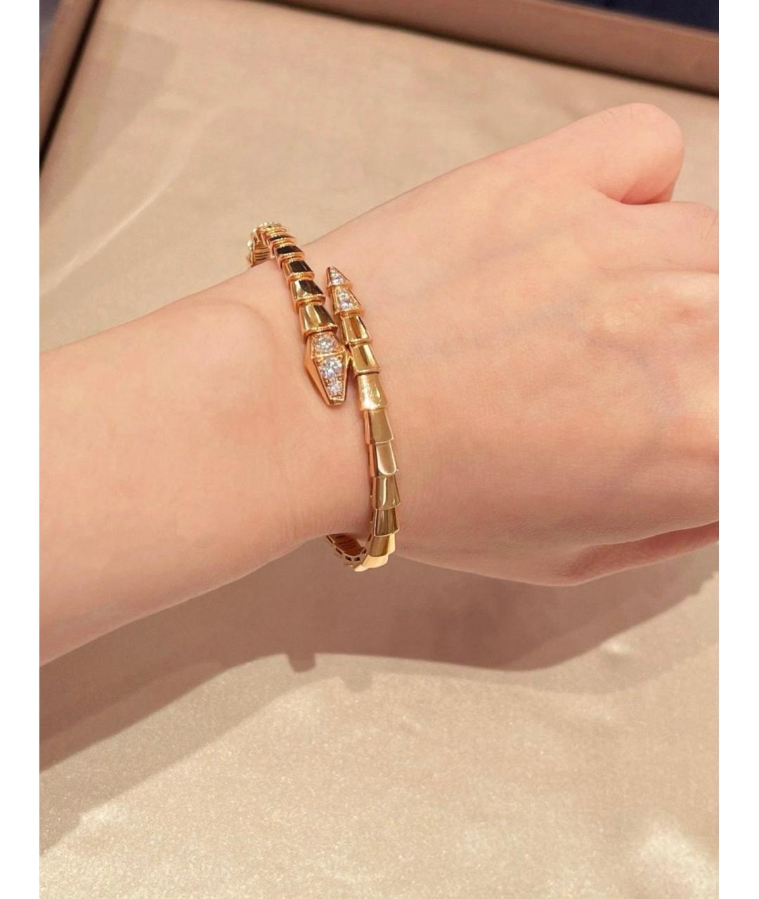 BVLGARI Золотой браслет из розового золота, фото 8