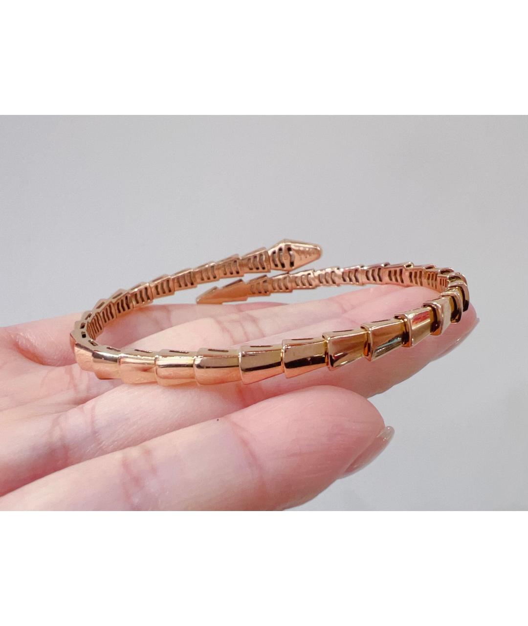 BVLGARI Золотой браслет из розового золота, фото 5