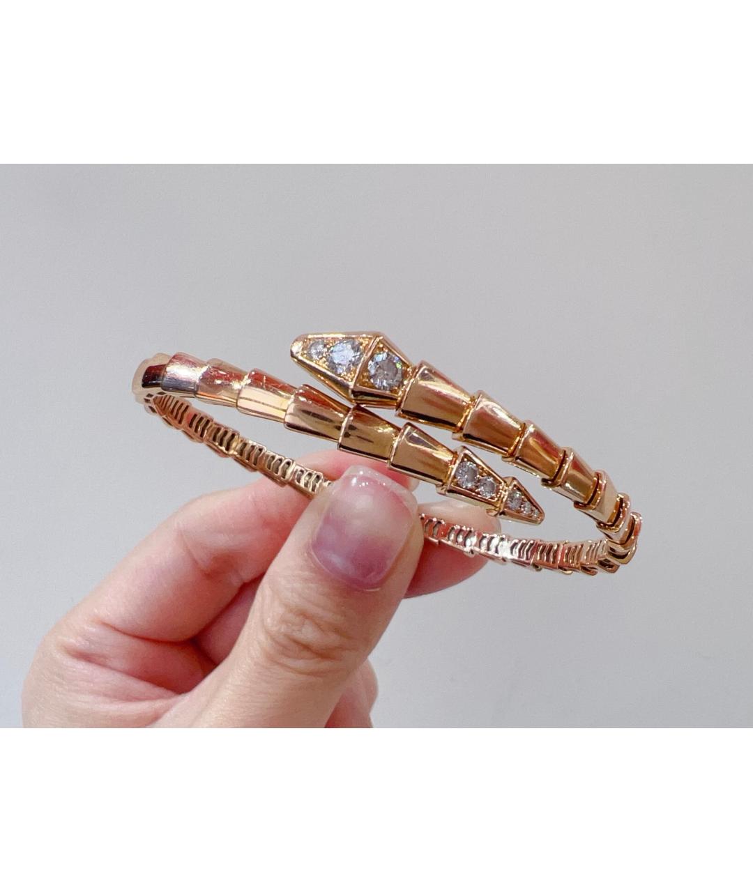 BVLGARI Золотой браслет из розового золота, фото 6