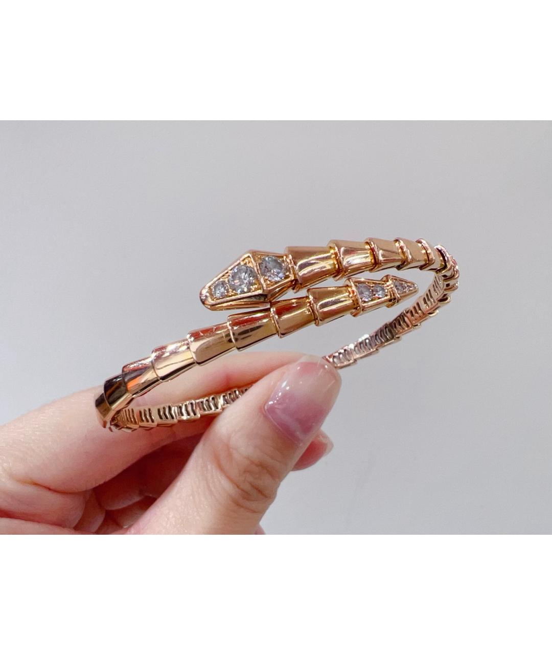 BVLGARI Золотой браслет из розового золота, фото 9