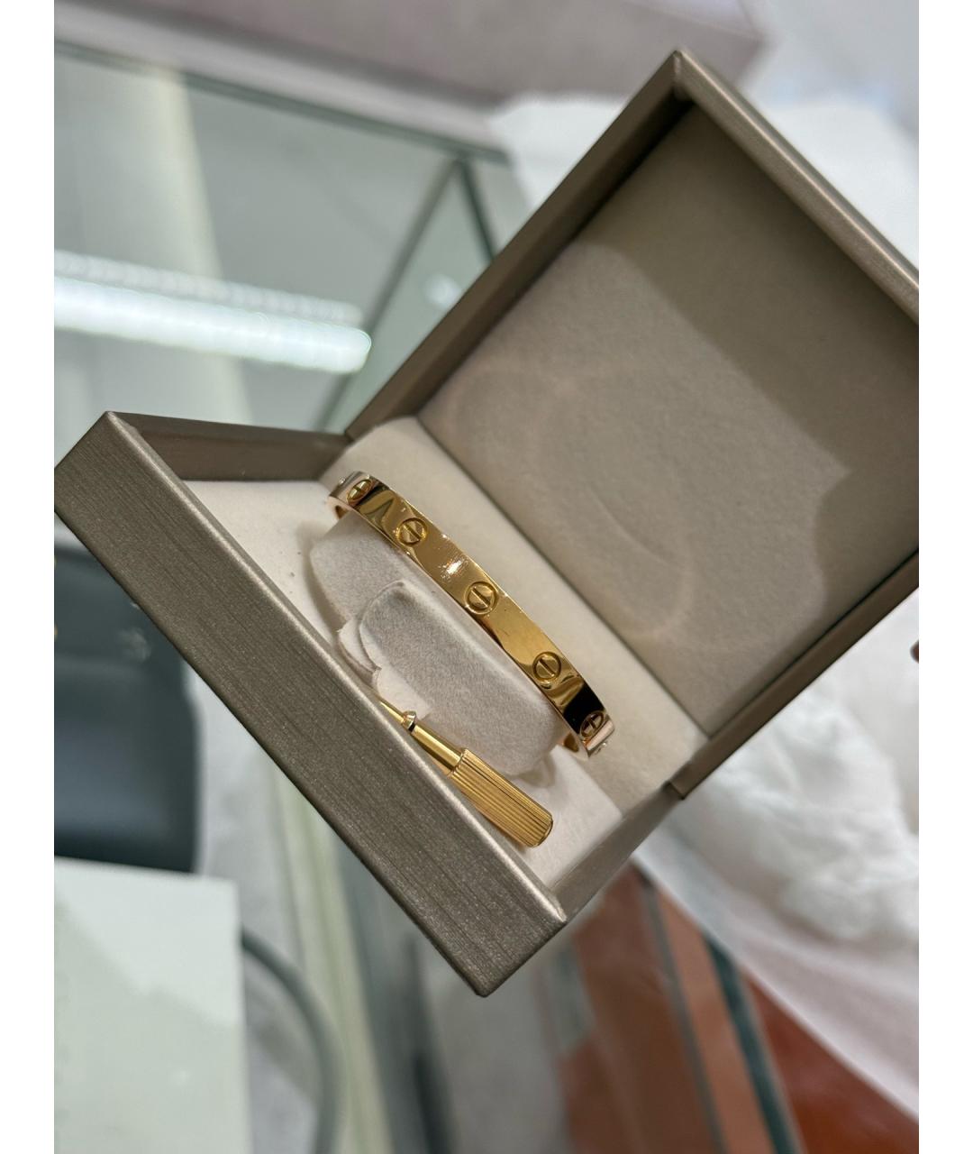 CARTIER Золотой браслет из розового золота, фото 3