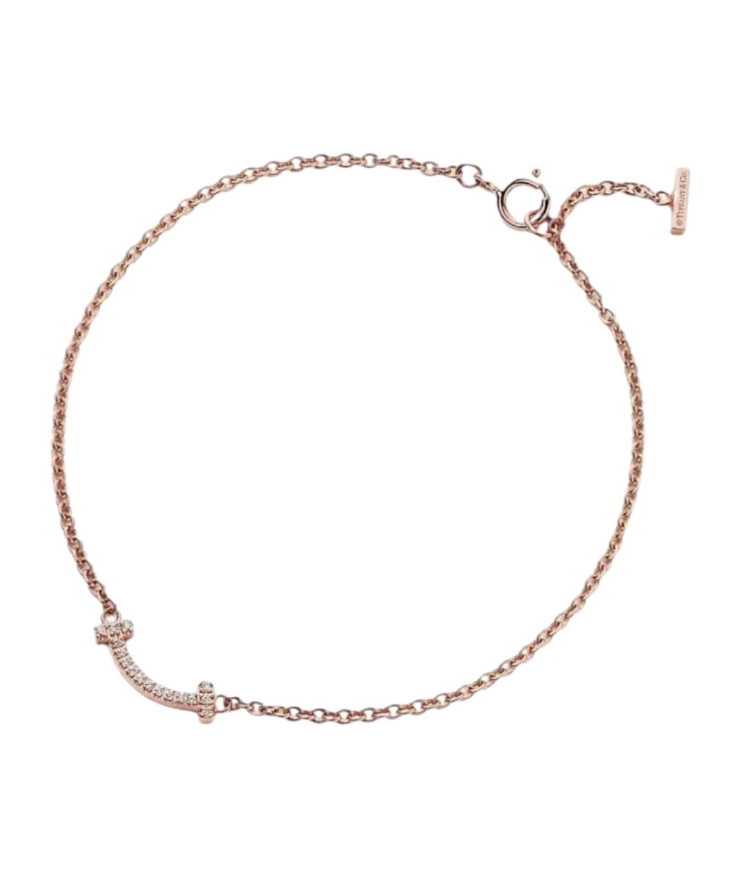 TIFFANY&CO Золотой браслет из розового золота, фото 1