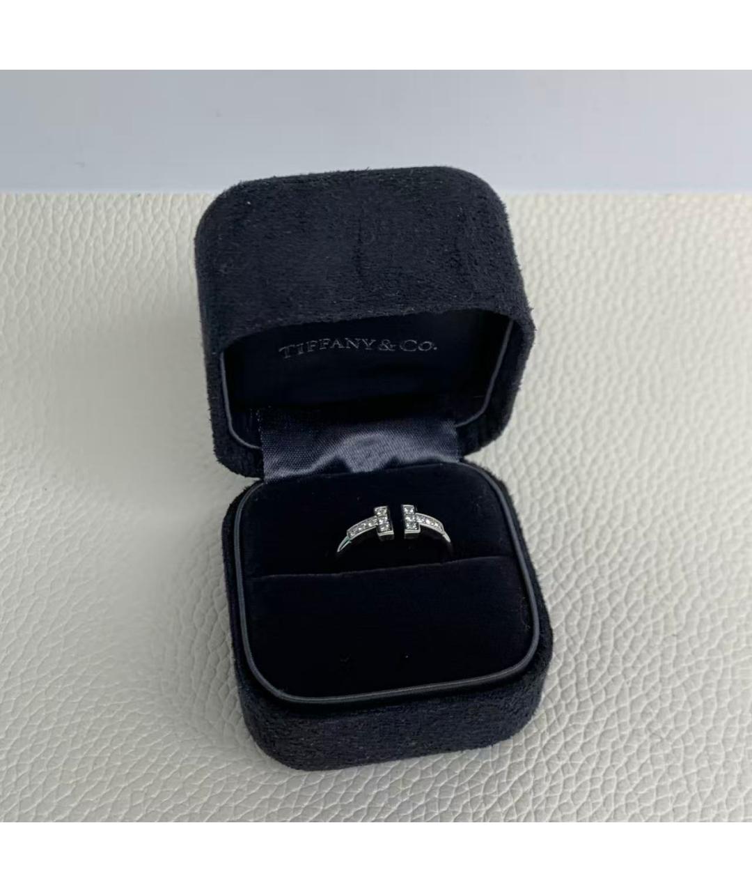 TIFFANY&CO Серебряное кольцо из белого золота, фото 2