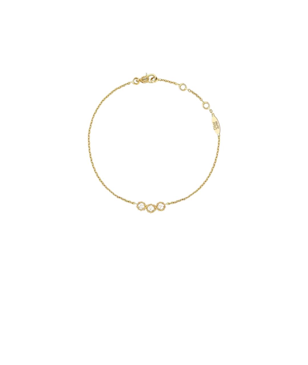 CHRISTIAN DIOR Золотой браслет, фото 3