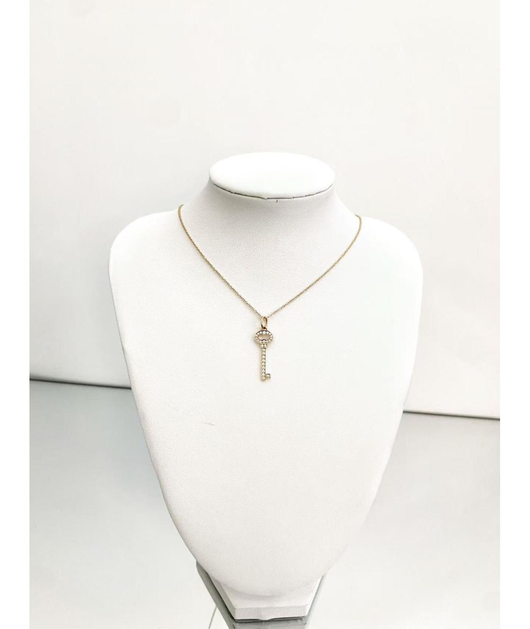 TIFFANY&CO Золотая подвеска из розового золота, фото 5