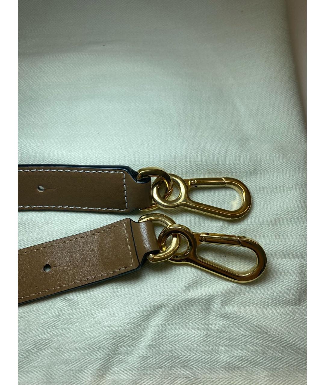 LOEWE Хаки кожаная сумка через плечо, фото 4