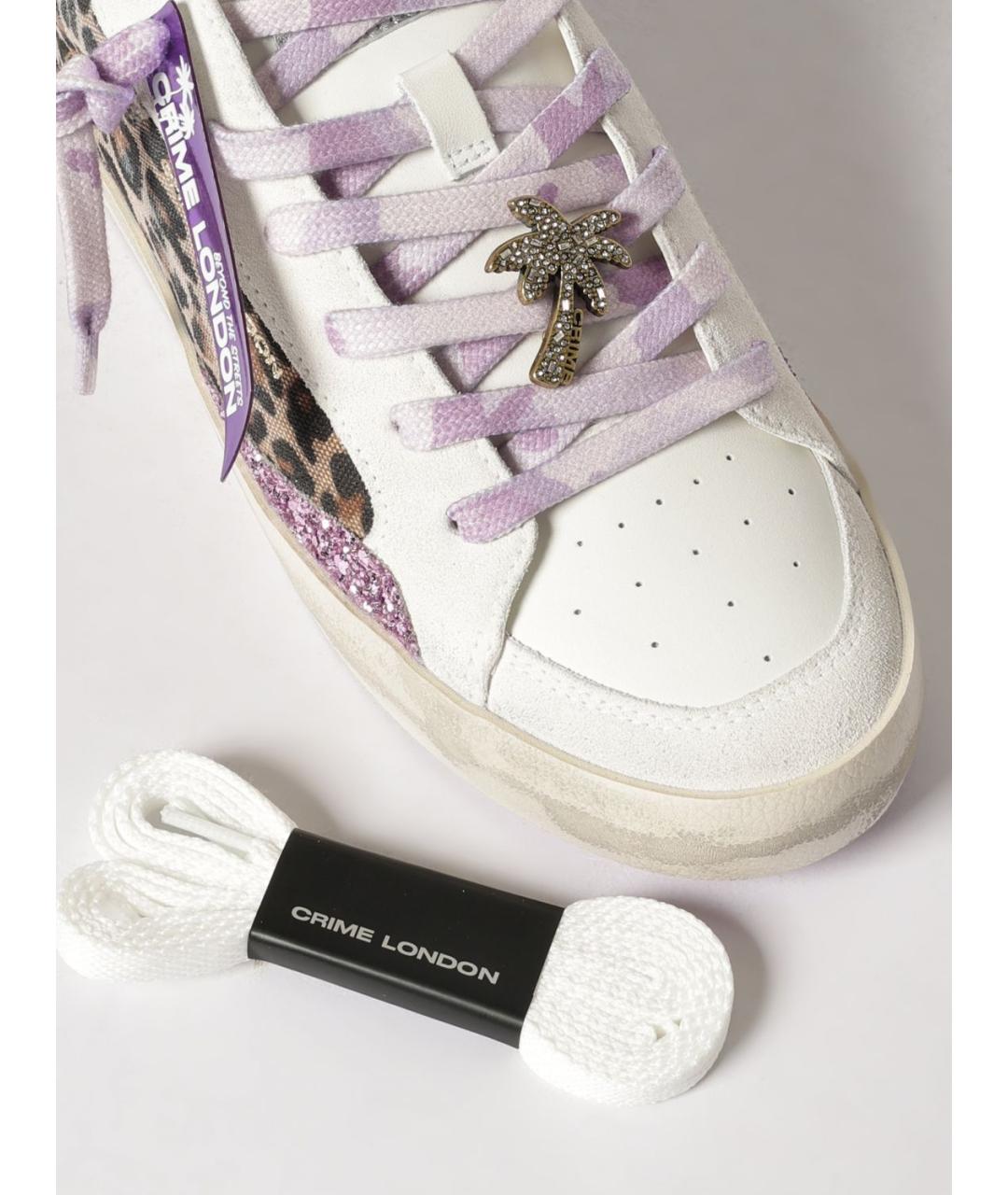 CRIME LONDON Мульти кожаные кроссовки, фото 4
