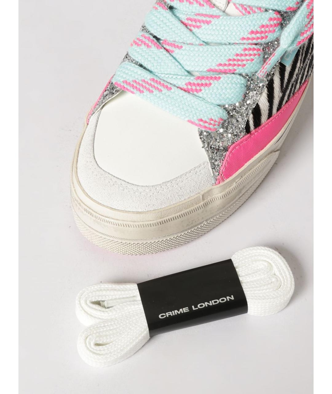CRIME LONDON Мульти кожаные кроссовки, фото 4