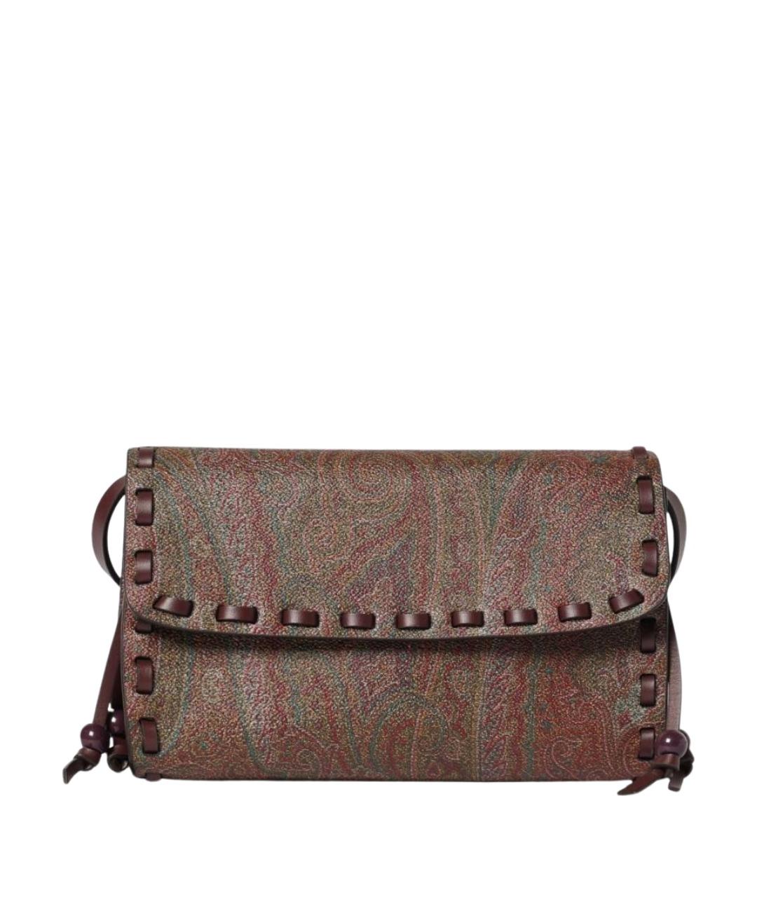 ETRO Коричневая хлопковая сумка через плечо, фото 1