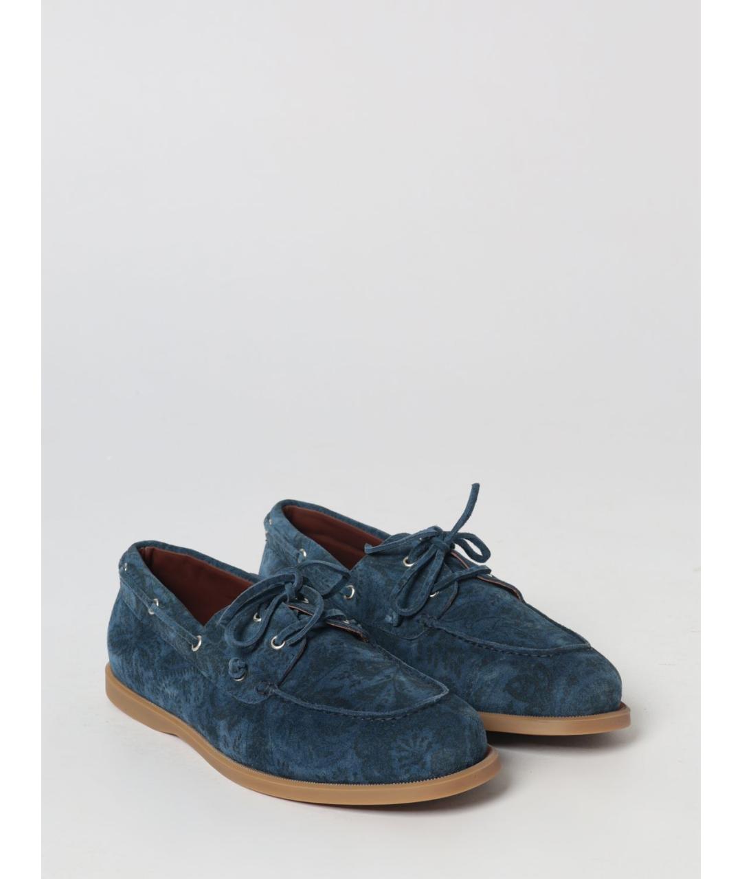 ETRO Синие лоферы, фото 2