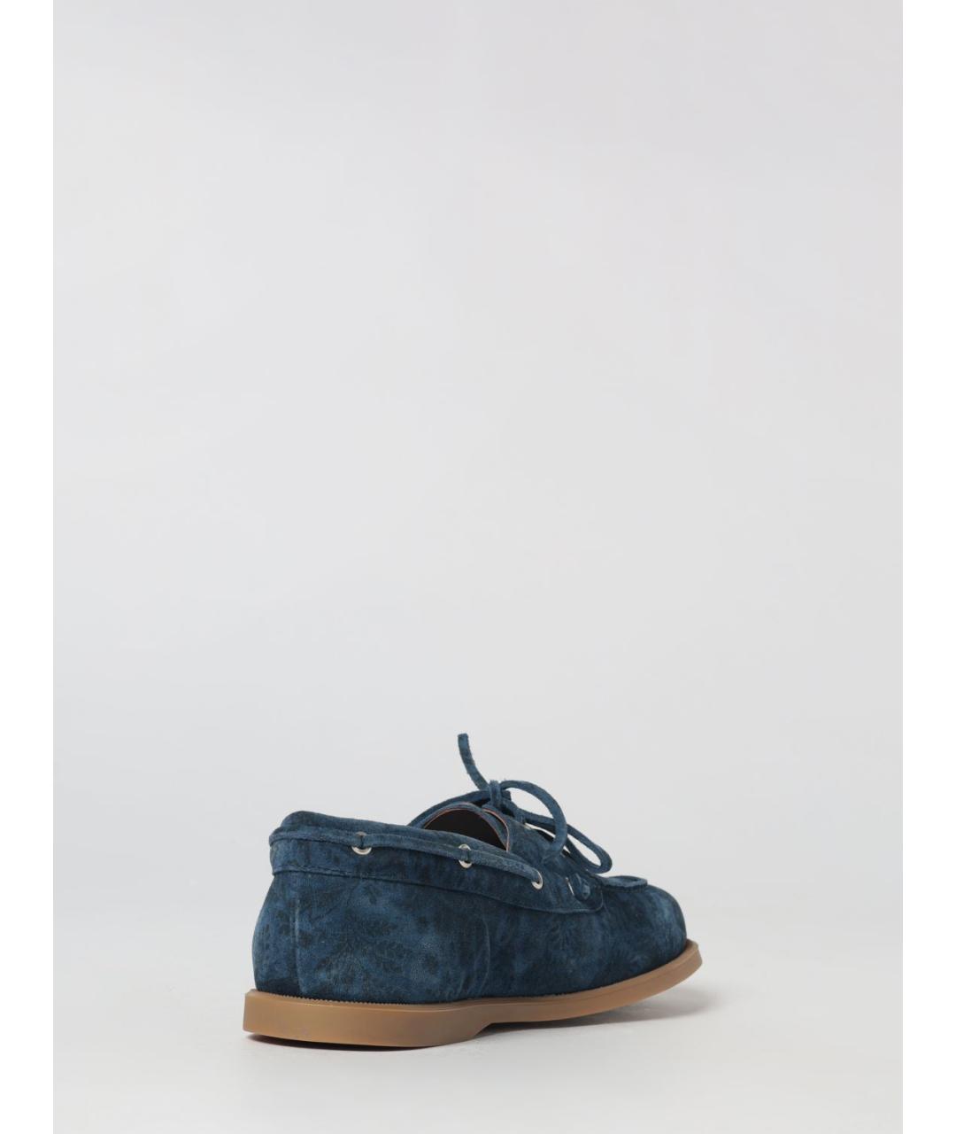 ETRO Синие лоферы, фото 3