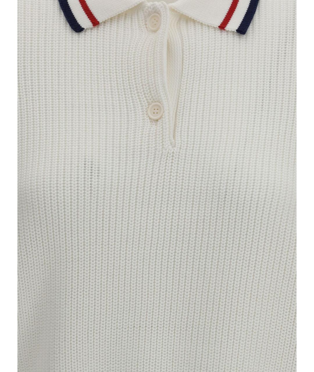 BRUNELLO CUCINELLI Бежевый хлопковый джемпер / свитер, фото 4