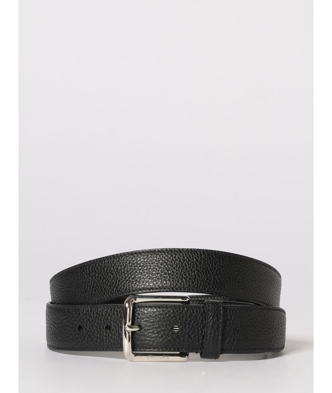 CHURCH'S Черный кожаный ремень, фото 3
