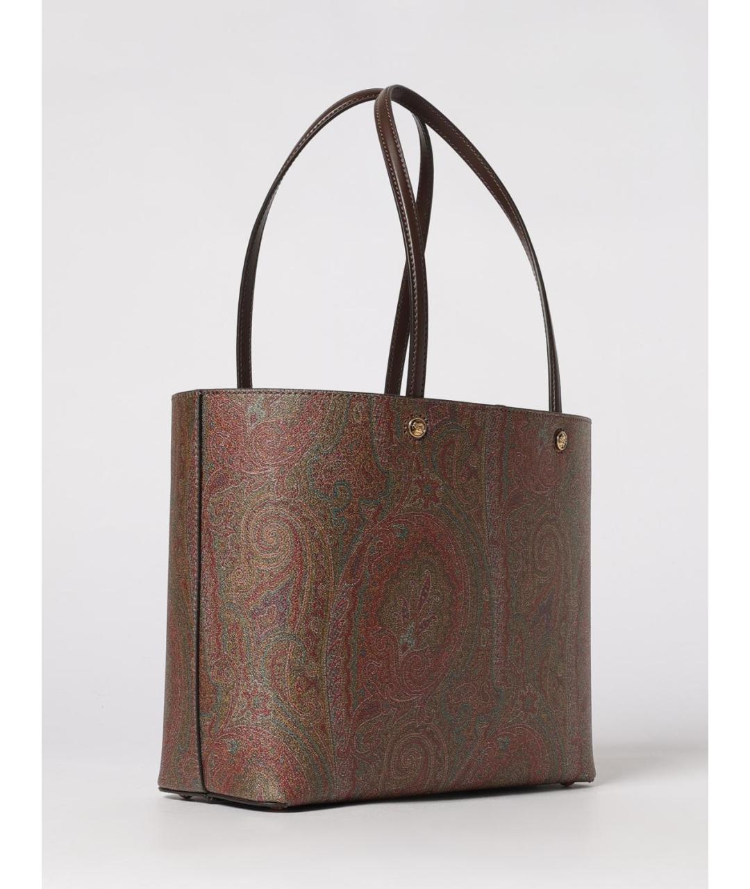 ETRO Коричневая хлопковая сумка через плечо, фото 3