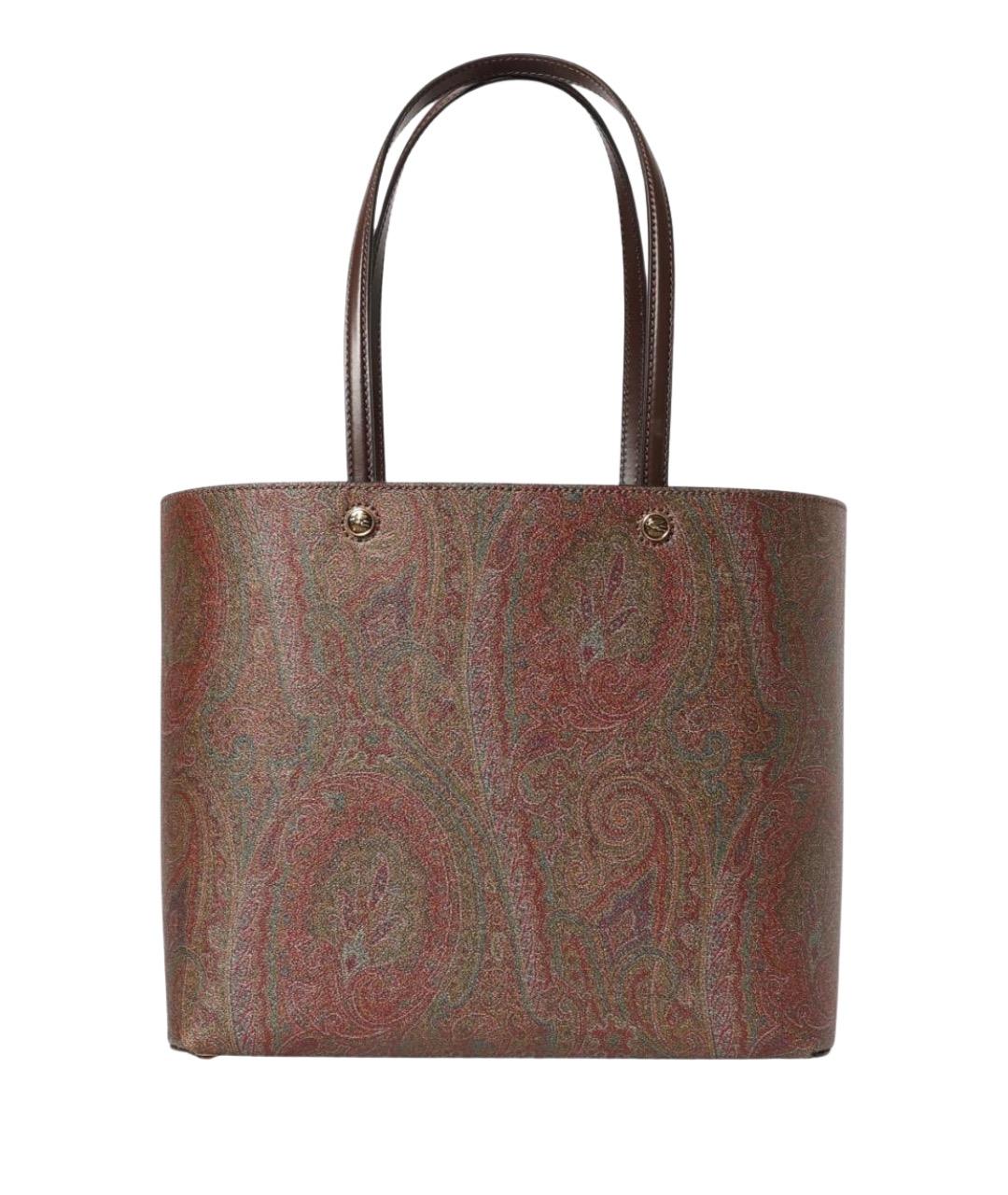 ETRO Коричневая хлопковая сумка через плечо, фото 1