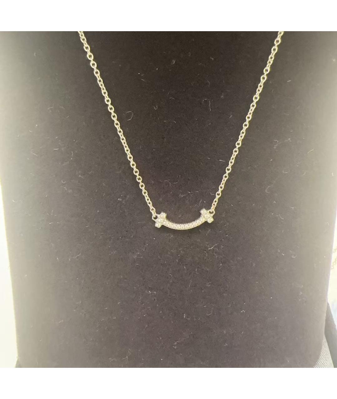 TIFFANY&CO Серебряная подвеска из белого золота, фото 2