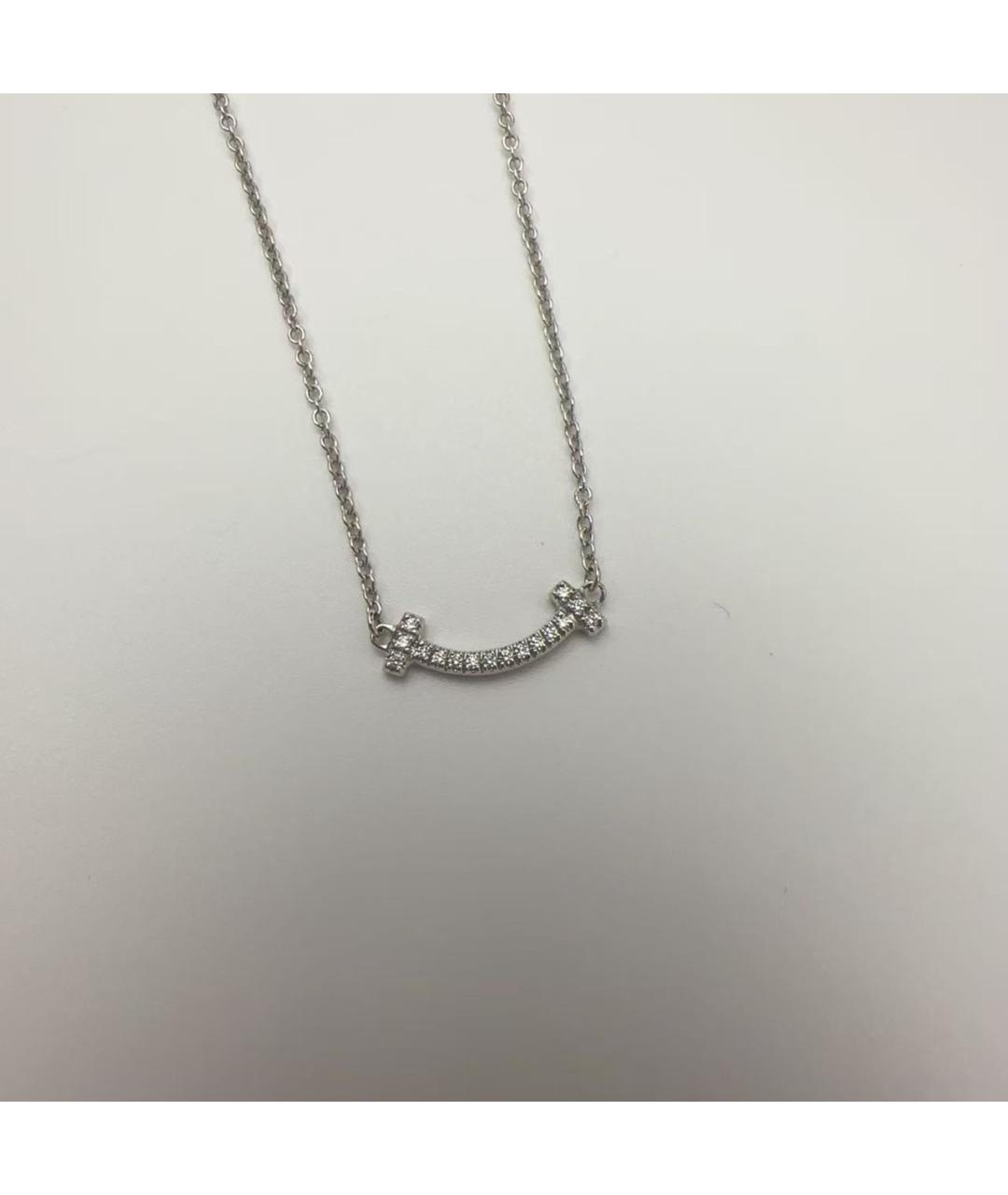 TIFFANY&CO Серебряная подвеска из белого золота, фото 6