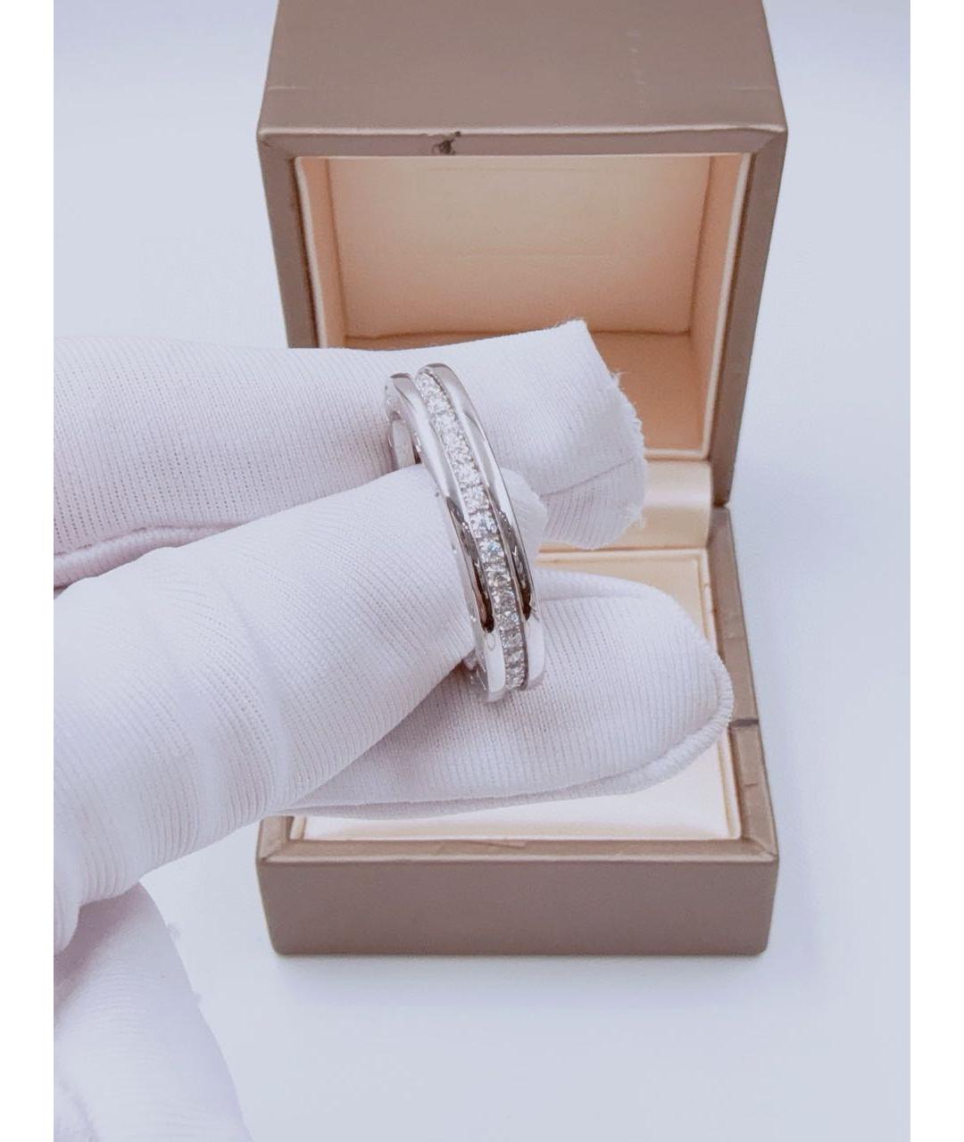 BVLGARI Серебряное кольцо из белого золота, фото 4