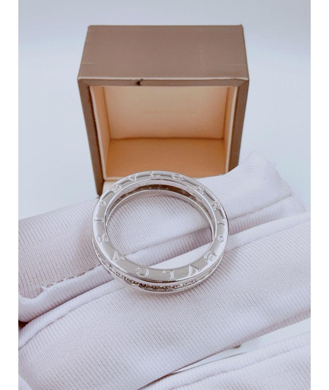 BVLGARI Серебряное кольцо из белого золота, фото 5