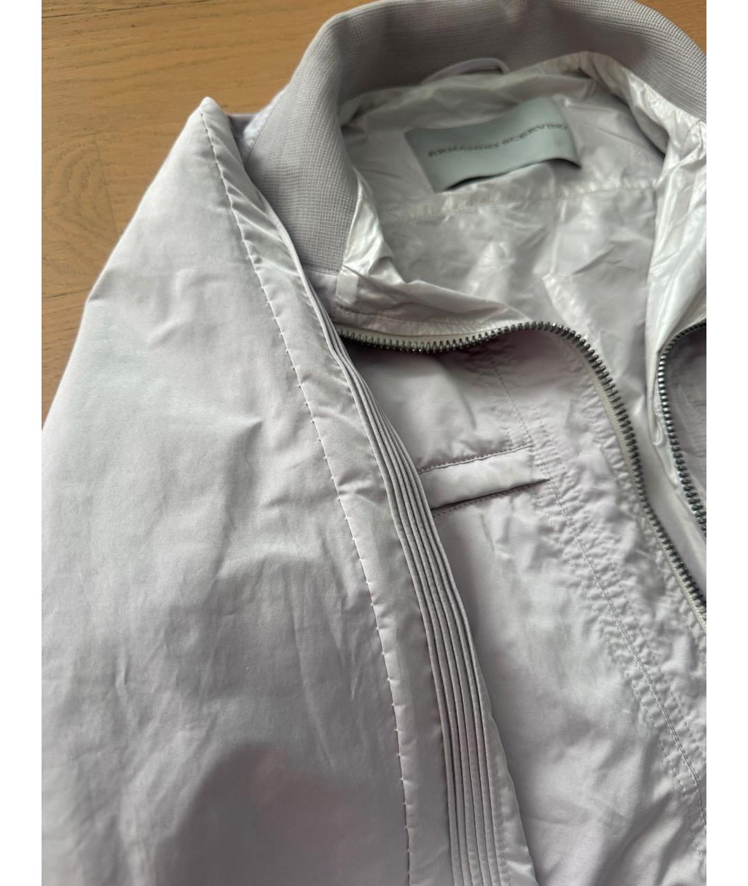 ERMANNO SCERVINO Серая полиэстеровая куртка, фото 6