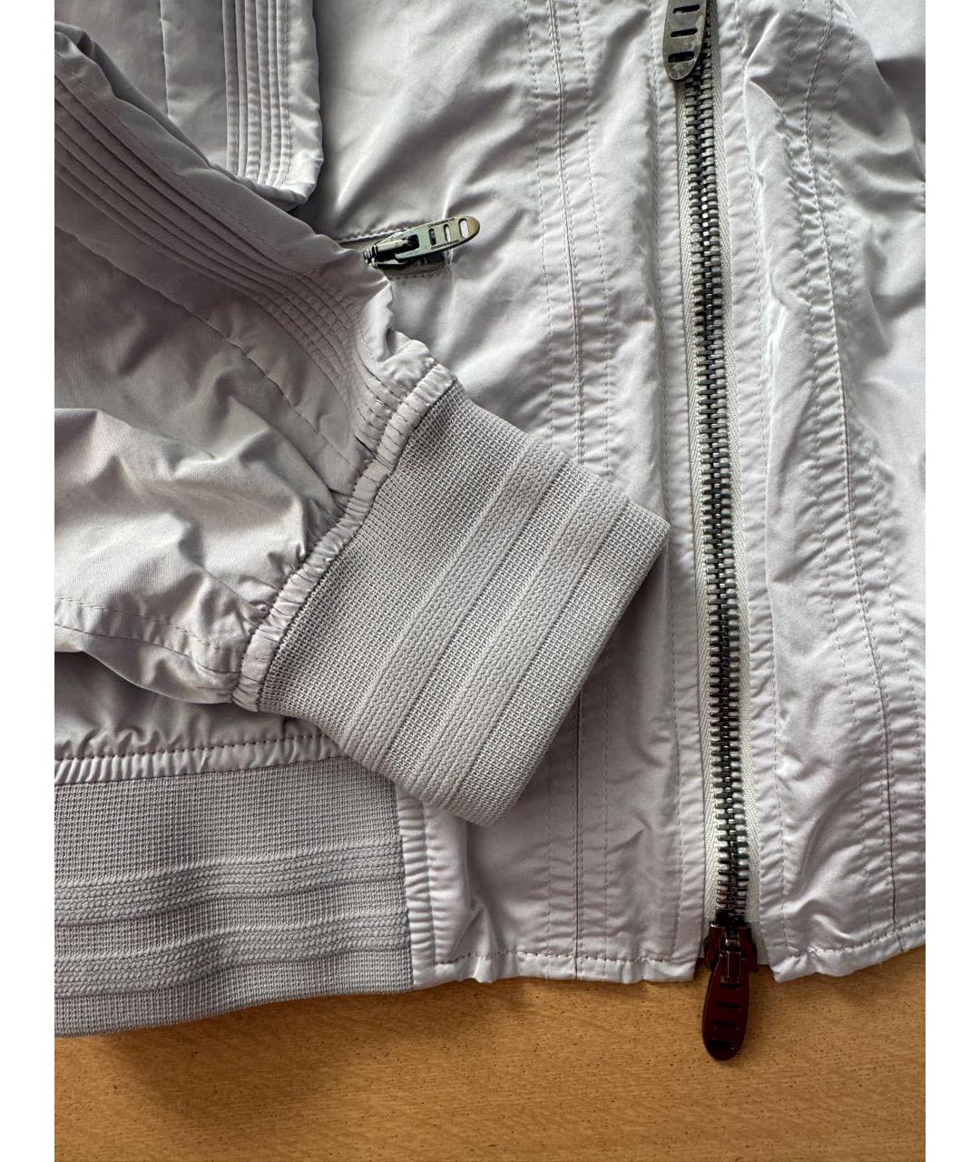 ERMANNO SCERVINO Серая полиэстеровая куртка, фото 5