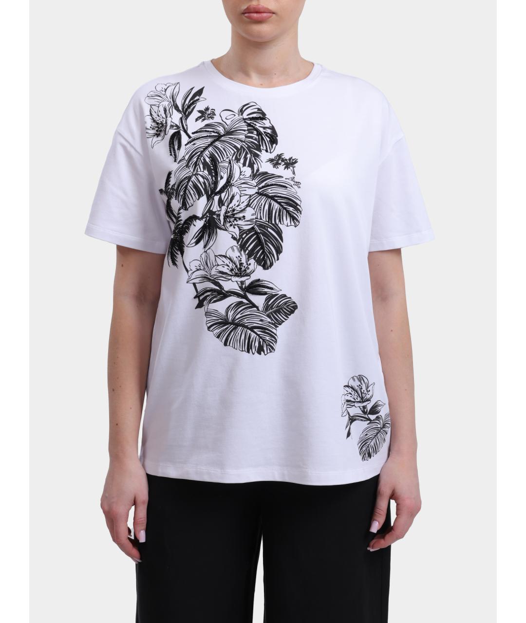 LIU JO Белая футболка, фото 6