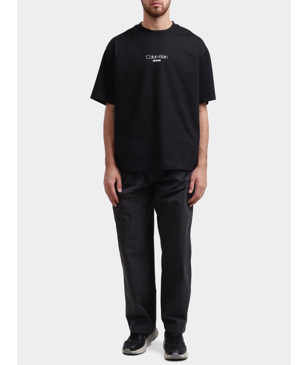 CALVIN KLEIN Серые повседневные брюки, фото 2
