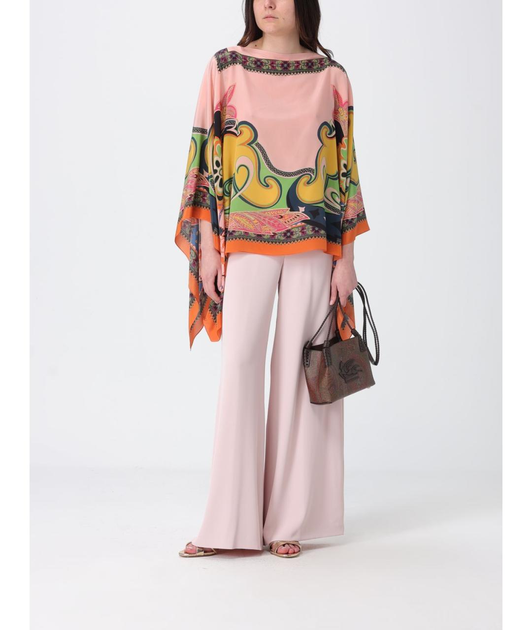 ETRO Коричневая хлопковая сумка через плечо, фото 2