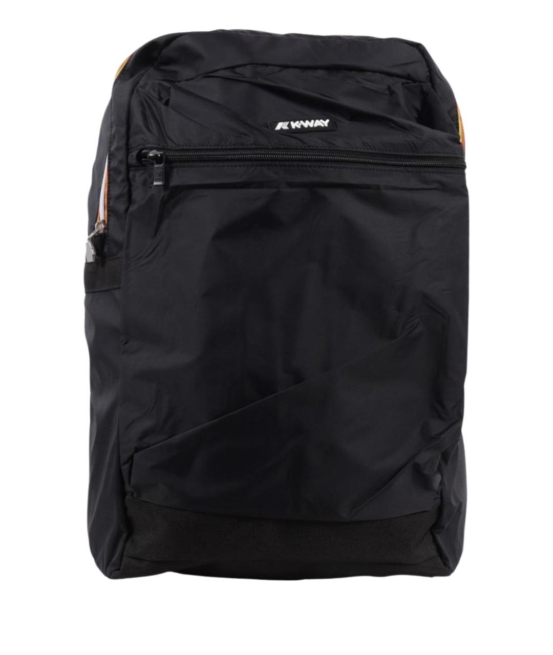 K-WAY Черный синтетический рюкзак, фото 1