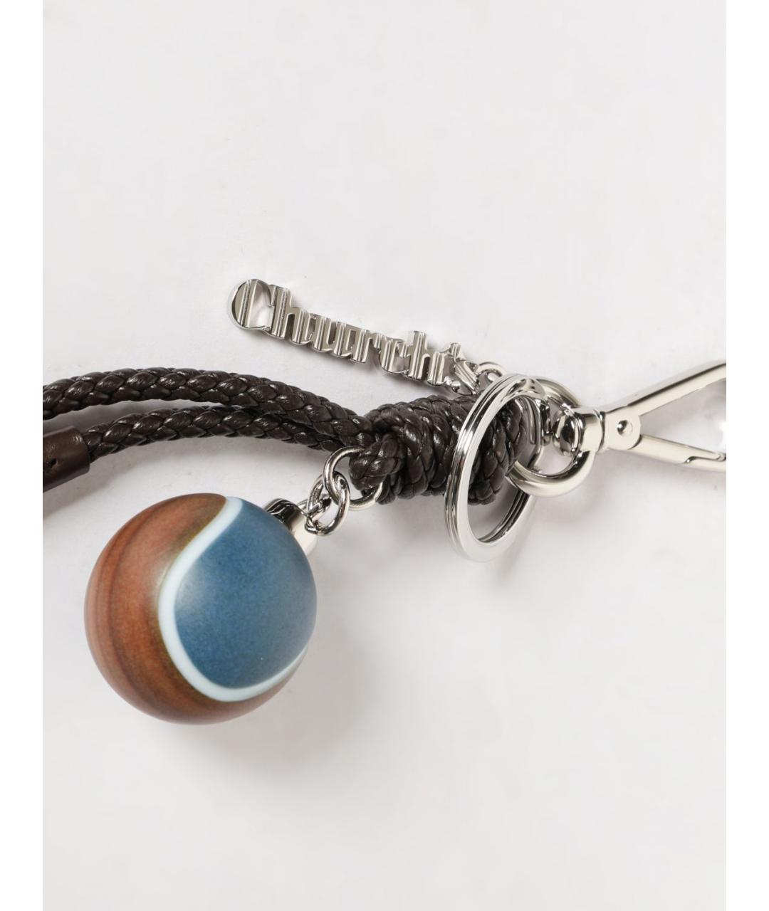 CHURCH'S Коричневый брелок, фото 2