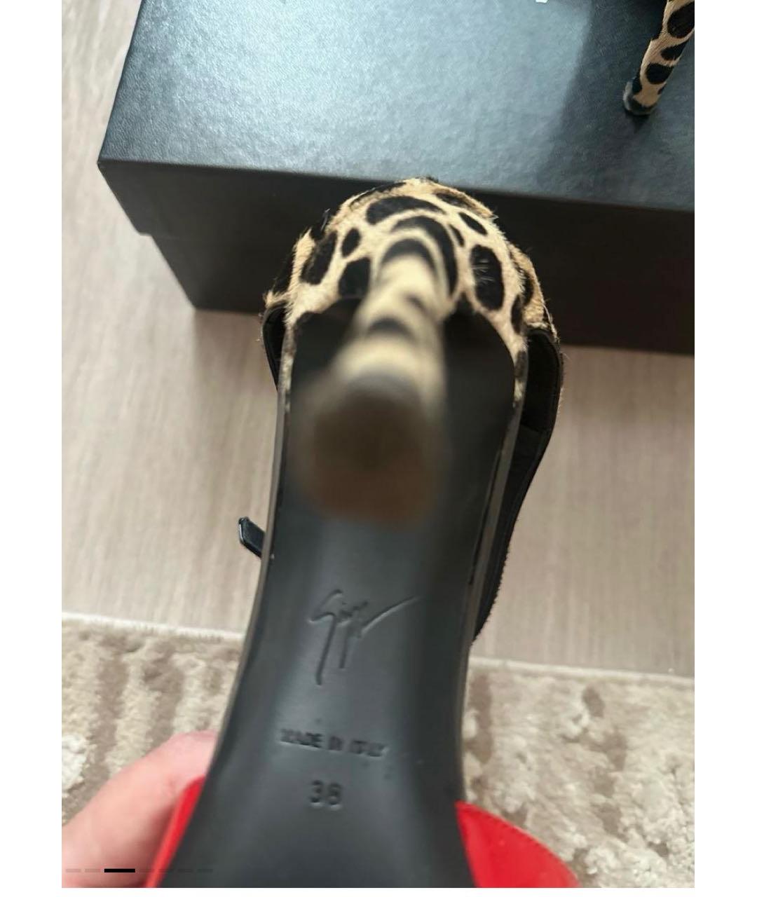 GIUSEPPE ZANOTTI DESIGN Красные туфли из лакированной кожи, фото 5