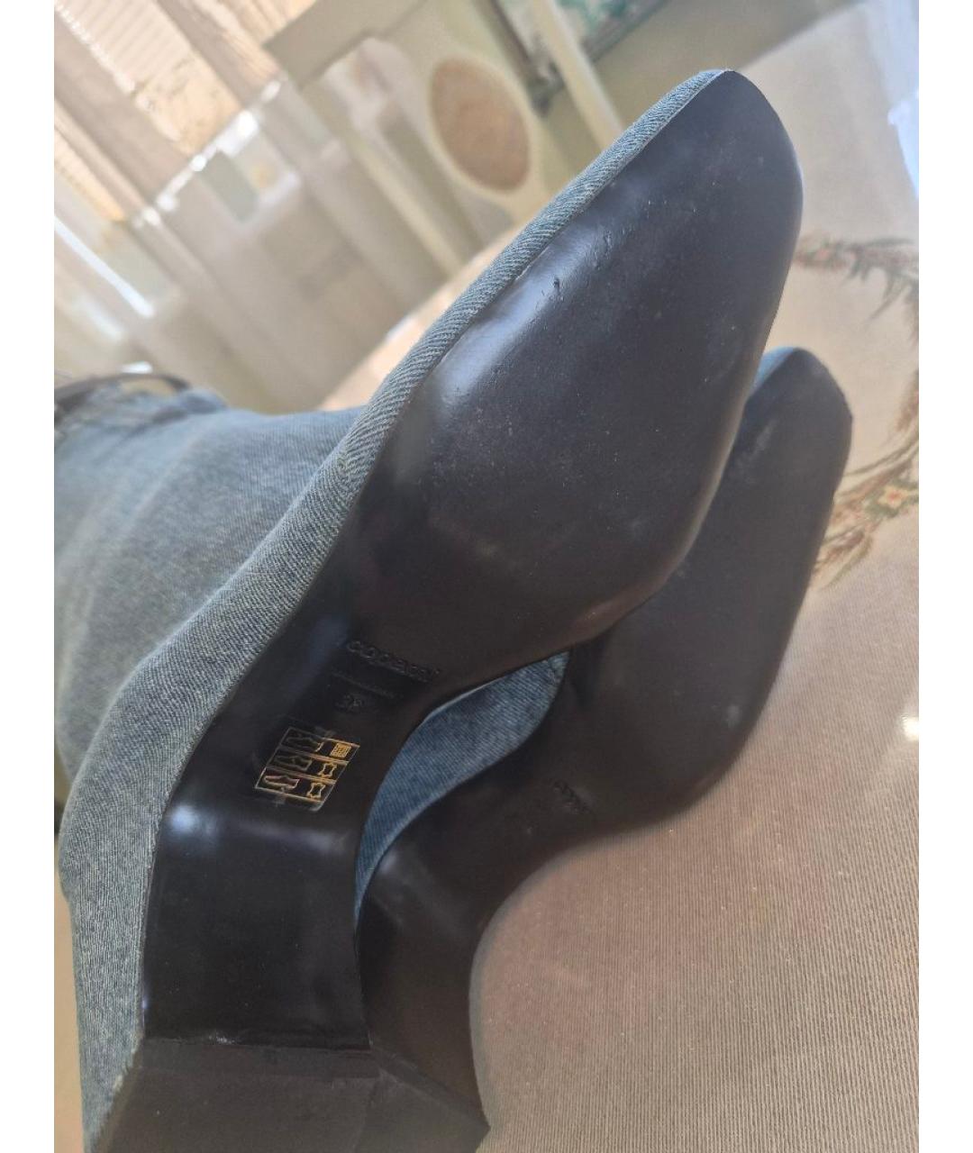 COPERNI Голубые текстильные сапоги, фото 6