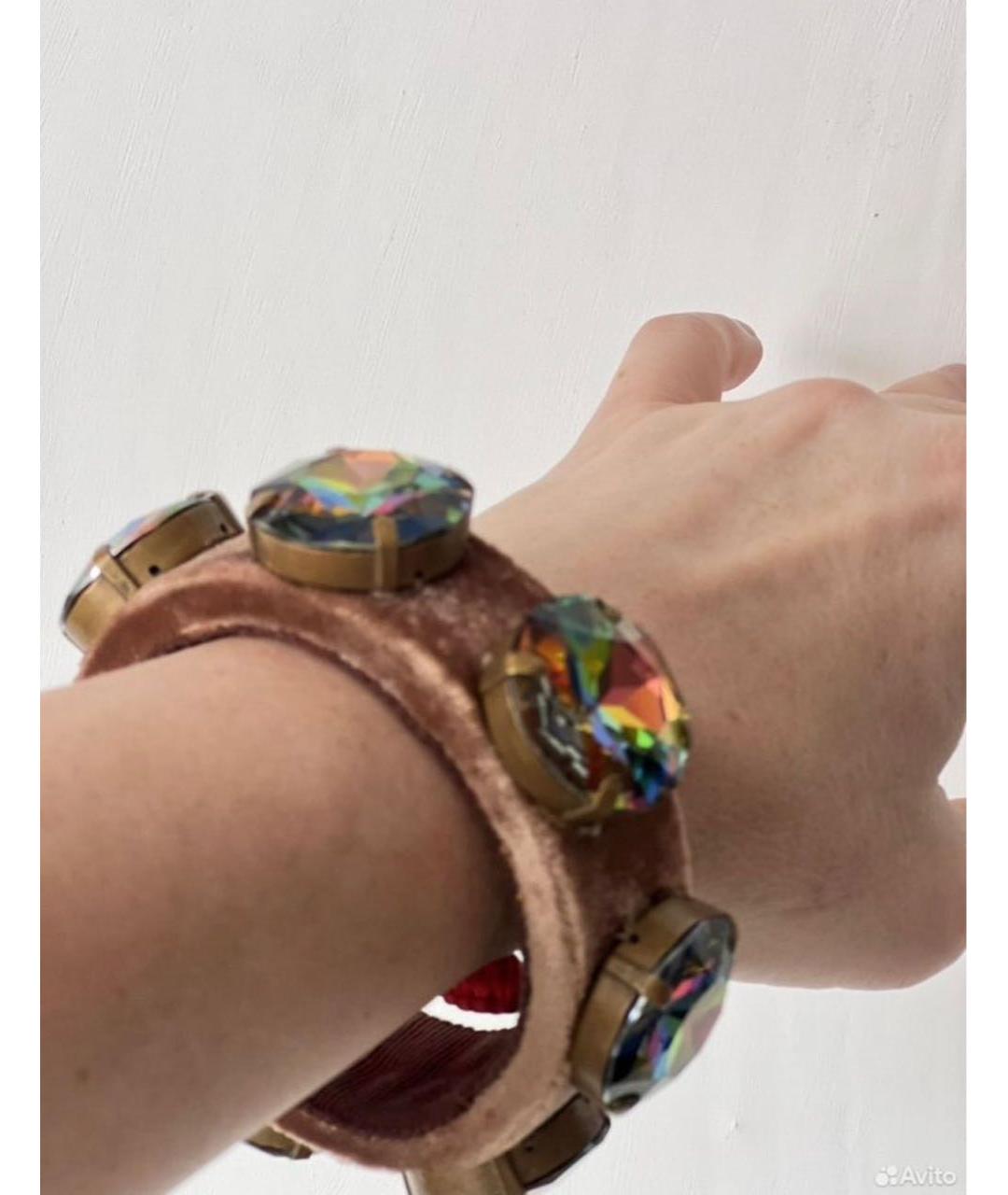 MIU MIU Бежевый браслет, фото 4