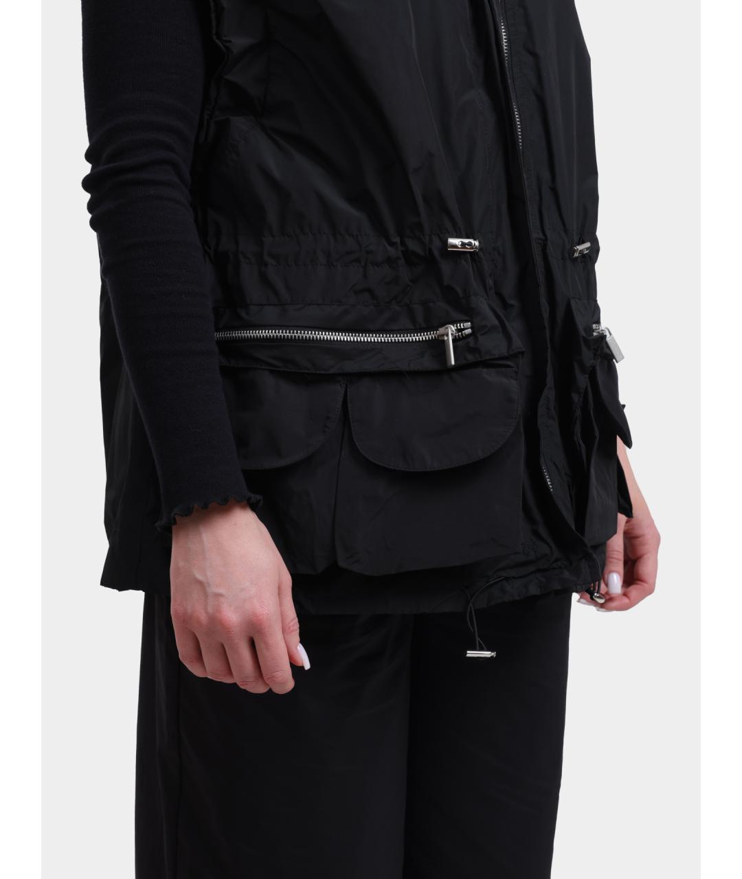 MEIMEIJ Черный жилет, фото 4