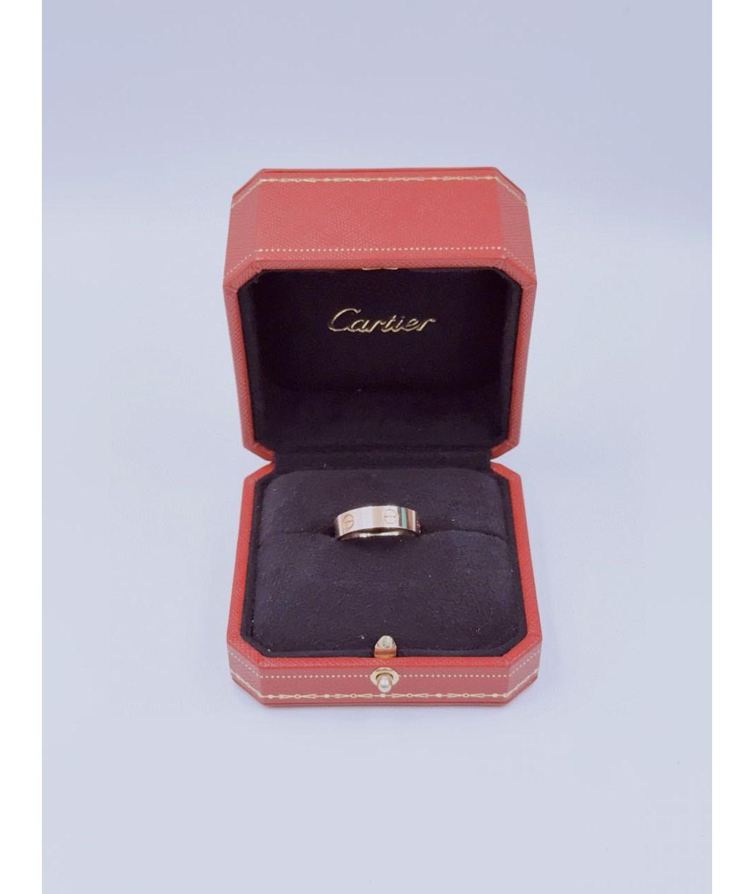 CARTIER Золотое кольцо из розового золота, фото 8