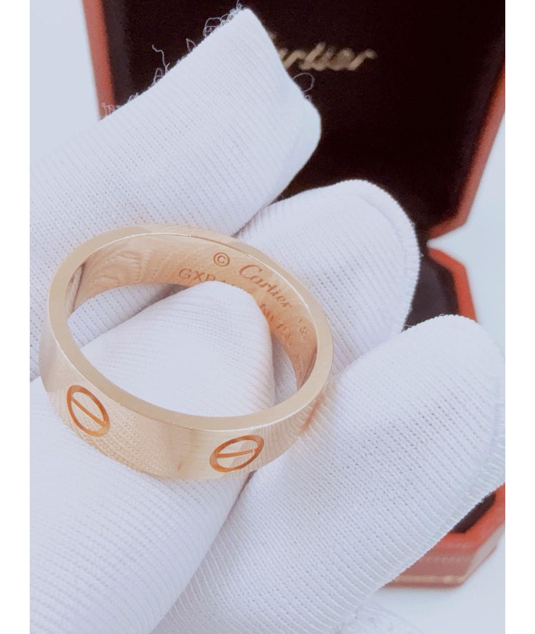 CARTIER Золотое кольцо из розового золота, фото 6