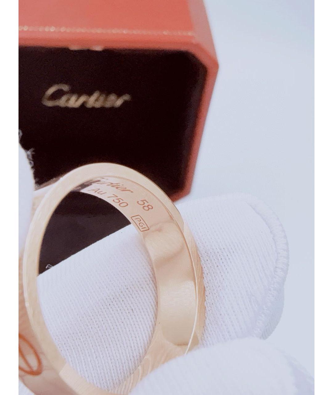 CARTIER Золотое кольцо из розового золота, фото 7