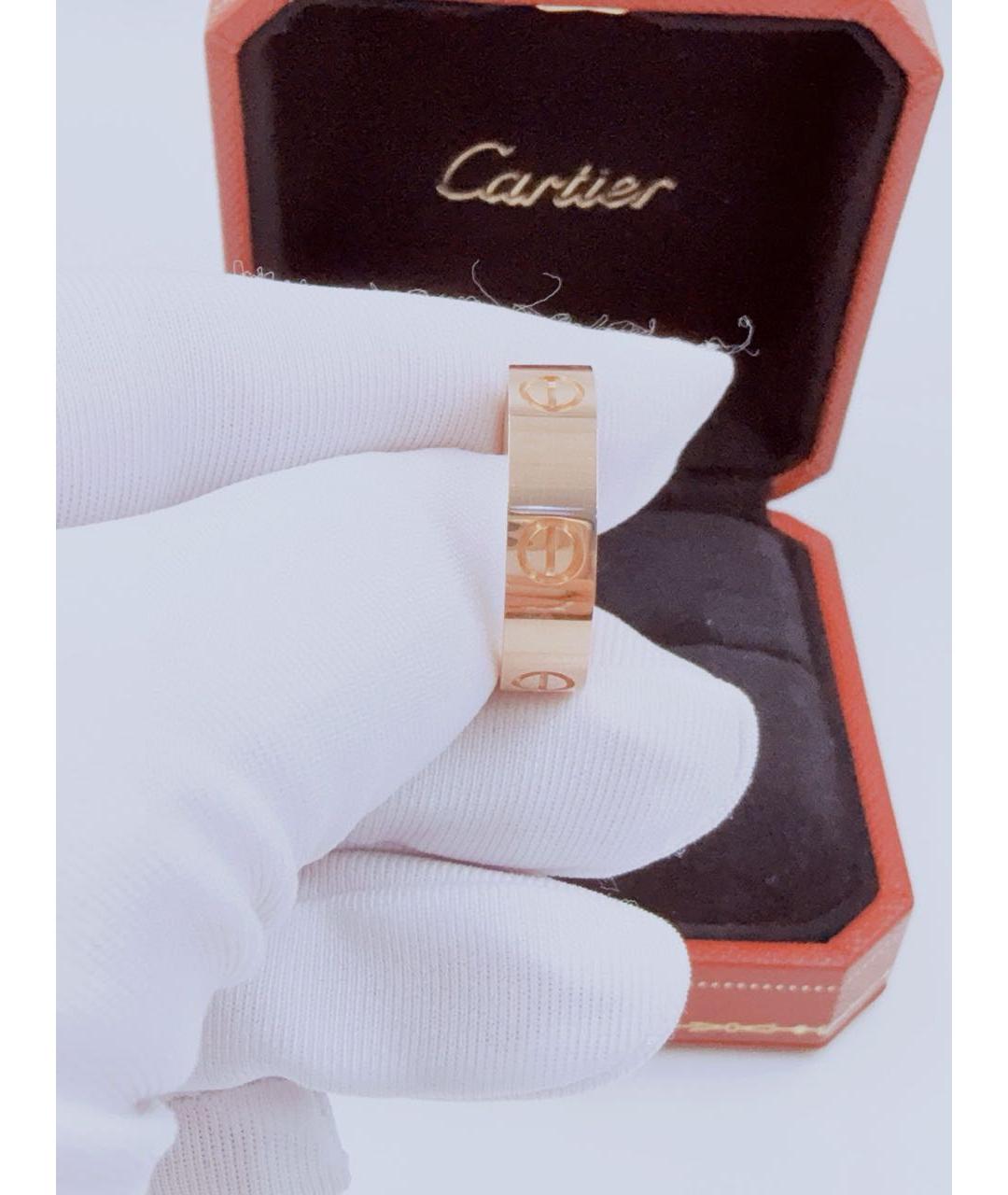 CARTIER Золотое кольцо из розового золота, фото 9