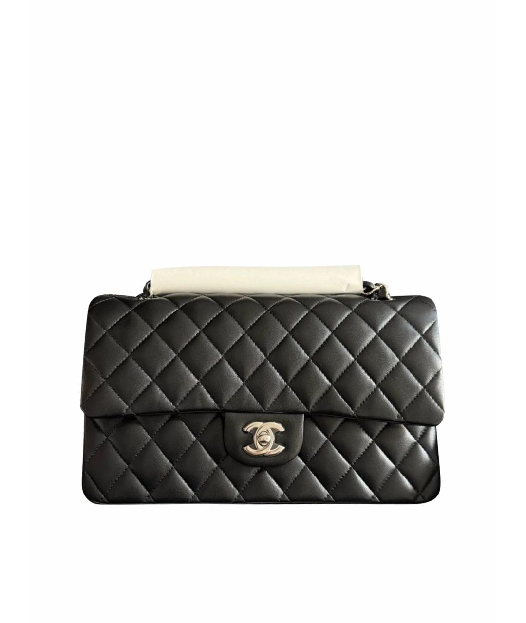 CHANEL Черная кожаная сумка тоут, фото 1