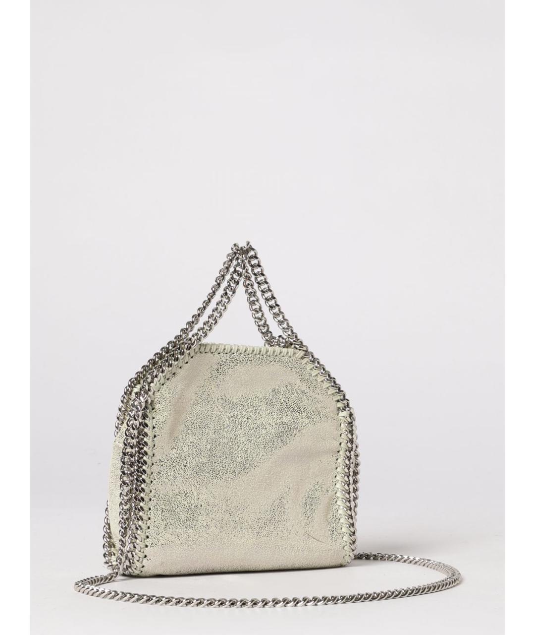 STELLA MCCARTNEY Золотая синтетическая сумка через плечо, фото 3