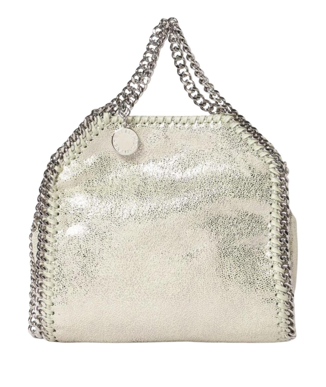 STELLA MCCARTNEY Золотая синтетическая сумка через плечо, фото 1